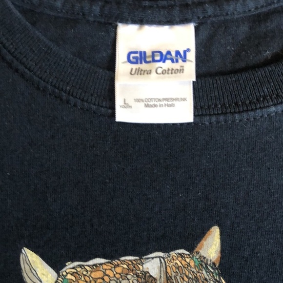 Gilda’s Ultra Cotton tee shirt youth Large.  Gently used condition. Looks new - Picture 4 of 4